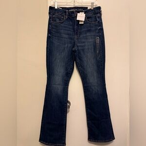 American Eagle Outfitters Dark Blue Boot Cut Jeans